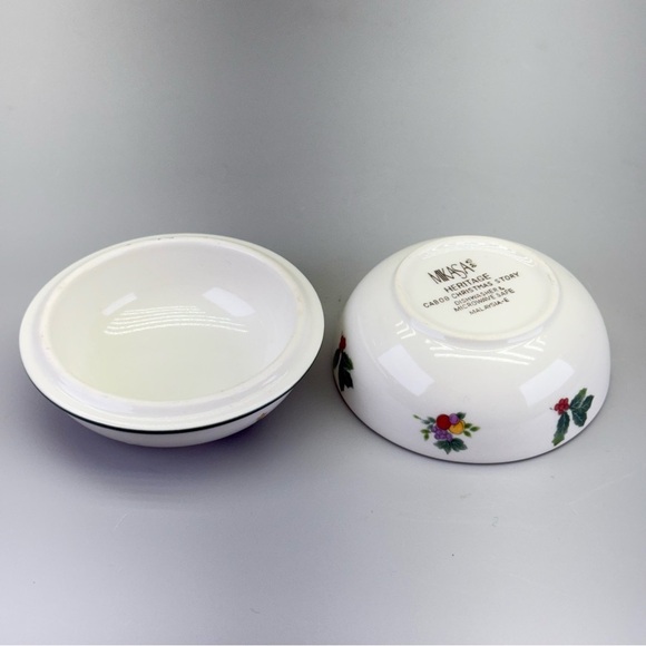 Mikasa Heritage Christmas Story Trinket Dish - Picture 7 of 7